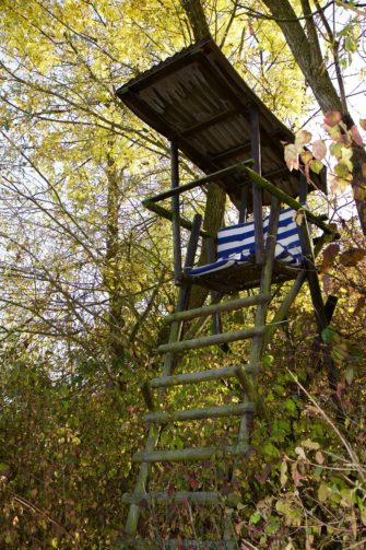 Jäger tot auf brennendem Hochsitz gefunden