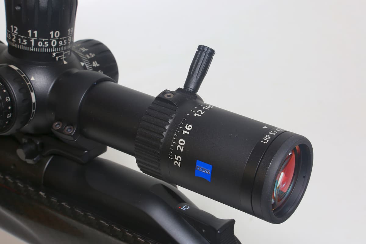Schnellverstellhebel am Zeiss LRP S3
